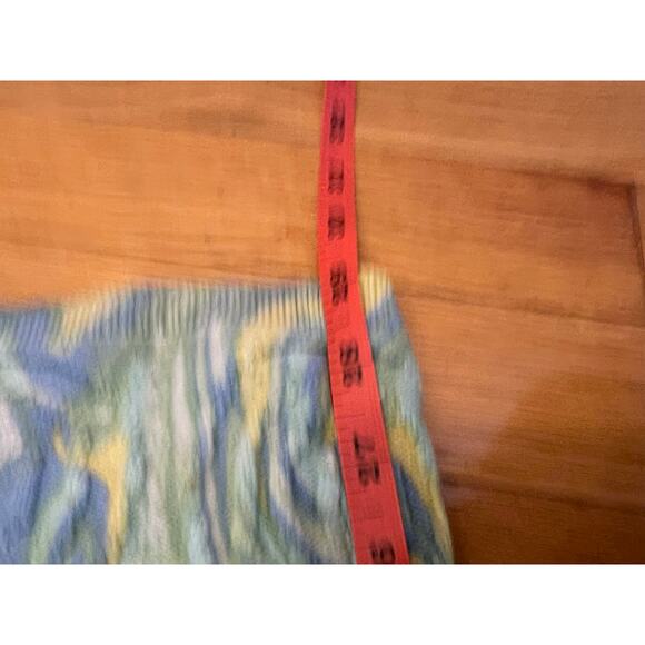 House of Sunny Swirl Print Bootcut Sweater Pants US 4 groovy psychedelic - Picture 9 of 9